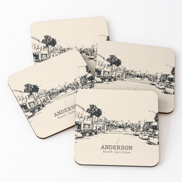 Item preview, Anderson - South Carolina designed and sold by Lakeric Cityscapes.