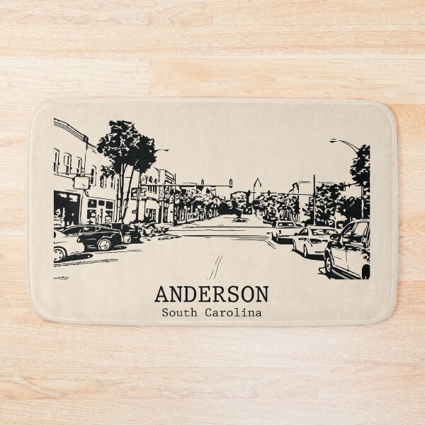Item preview, Anderson - South Carolina designed and sold by Lakeric Cityscapes.