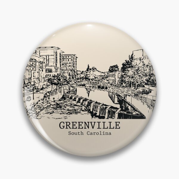 Item preview, Greenville - South Carolina designed and sold by Lakeric Cityscapes.