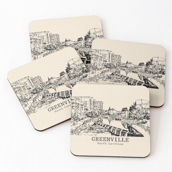 Item preview, Greenville - South Carolina designed and sold by Lakeric Cityscapes.