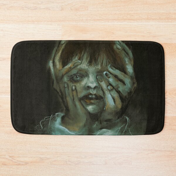 Item preview, The Madness Creepy Surreal Portrait Drawing designed and sold by Dariia Zhyrova.