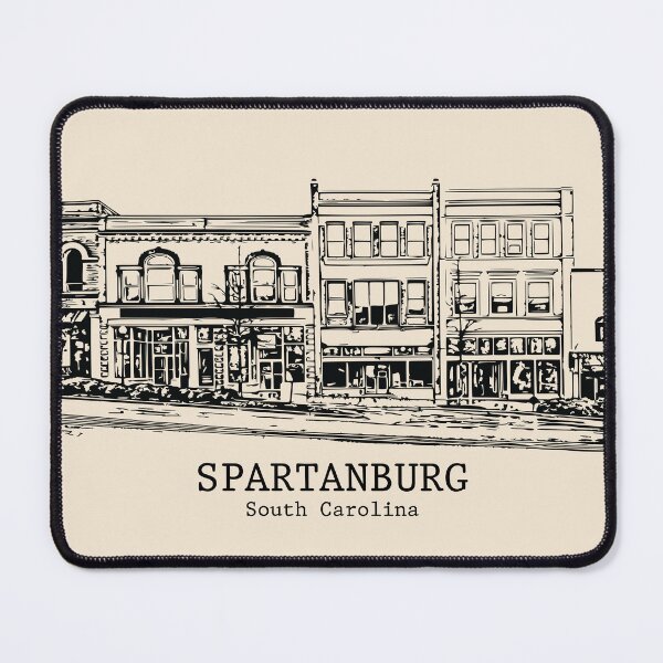 Item preview, Spartanburg - South Carolina designed and sold by Lakeric Cityscapes.