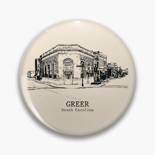 Item preview, Greer - South Carolina designed and sold by Lakeric Cityscapes.