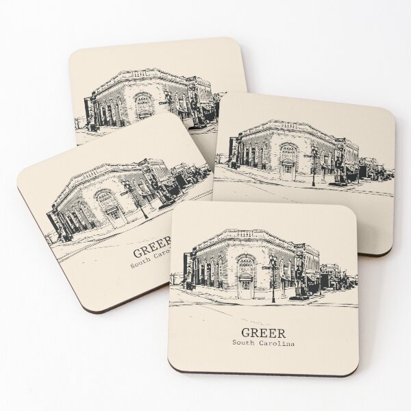 Item preview, Greer - South Carolina designed and sold by Lakeric Cityscapes.