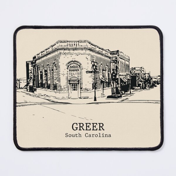 Item preview, Greer - South Carolina designed and sold by Lakeric Cityscapes.