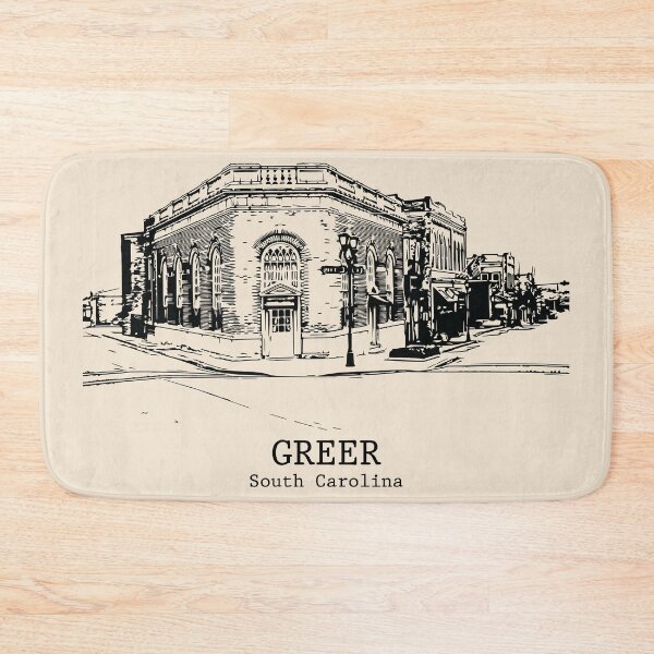 Item preview, Greer - South Carolina designed and sold by Lakeric Cityscapes.