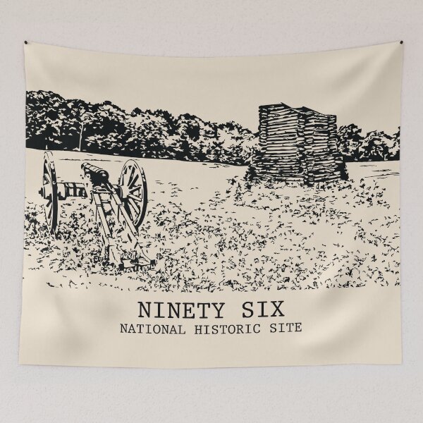 Item preview, Ninety Six National Historic Site designed and sold by Lakeric.