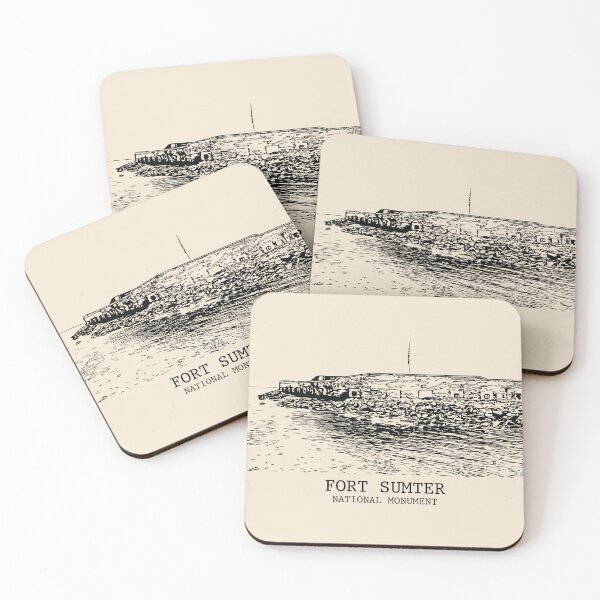 Item preview, Fort Sumter National Monument designed and sold by Lakeric Cityscapes.