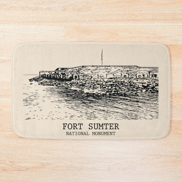 Item preview, Fort Sumter National Monument designed and sold by Lakeric Cityscapes.