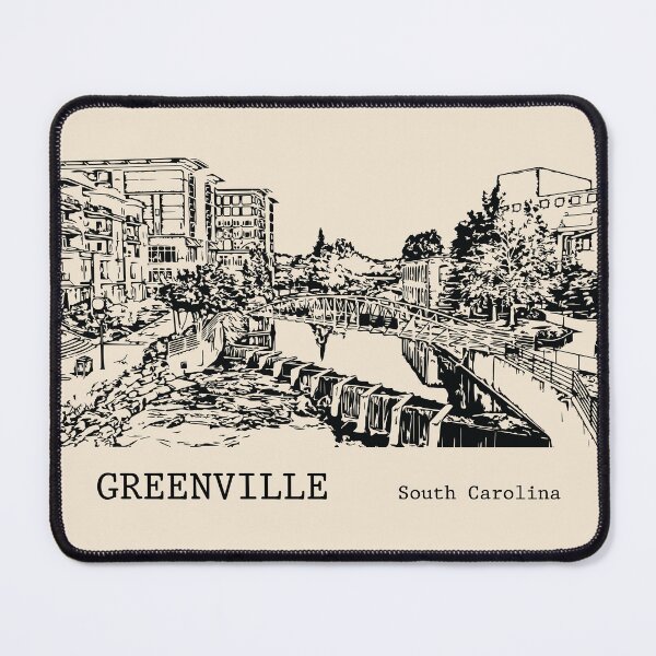Item preview, Greenville South Carolina designed and sold by Lakeric Cityscapes.