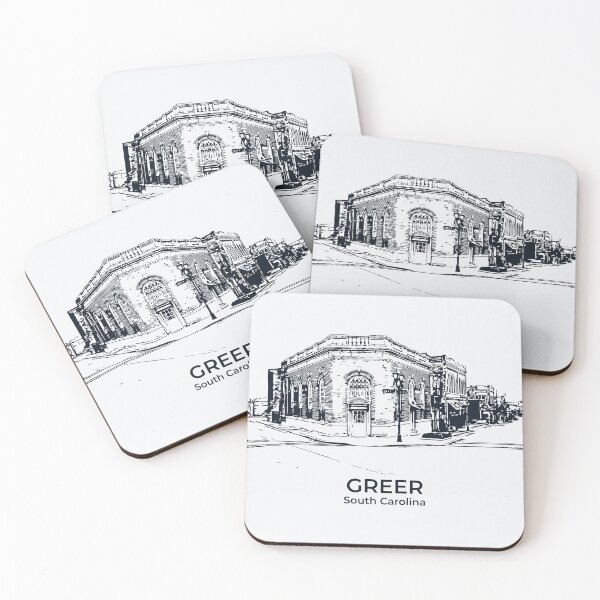 Item preview, Greer - South Carolina designed and sold by Lakeric Cityscapes.