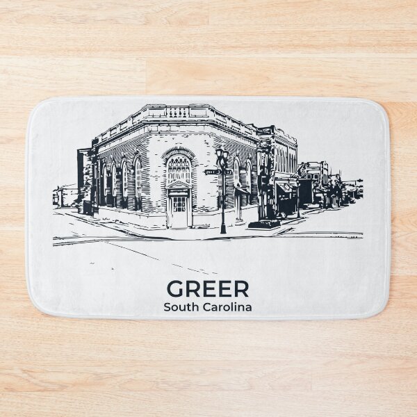 Item preview, Greer - South Carolina designed and sold by Lakeric Cityscapes.