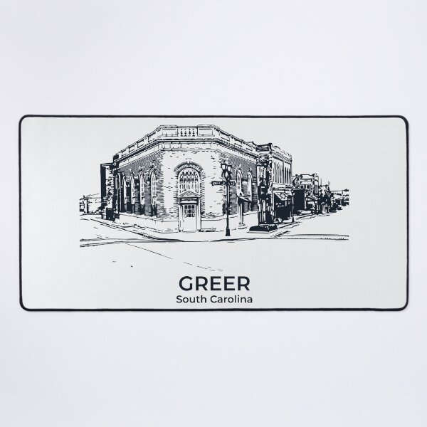 Item preview, Greer - South Carolina designed and sold by Lakeric Cityscapes.