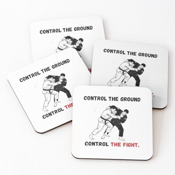 Item preview,  Control the Ground Control the Fight – Brazilian Jiu Jitsu Grappling Motivation Design designed and sold by BuiltByDiscipline.