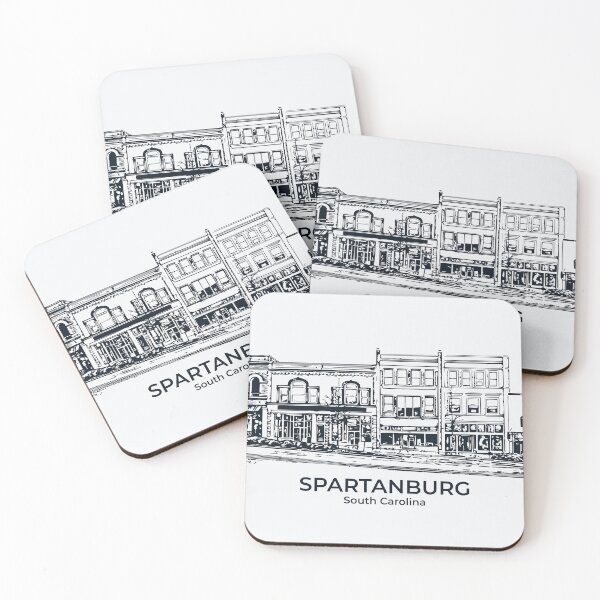 Item preview, Spartanburg - South Carolina designed and sold by Lakeric Cityscapes.