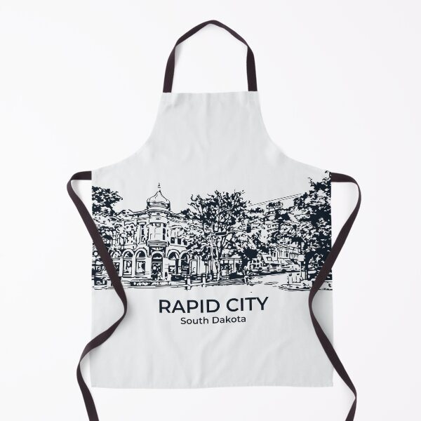 Item preview, Rapid City - Dakota del Sur designed and sold by Lakeric Cityscapes.