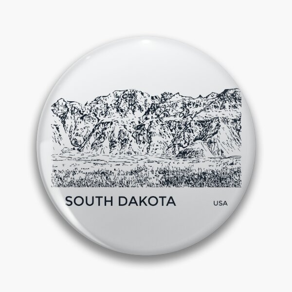 Item preview, South Dakota USA designed and sold by Lakeric Cityscapes.
