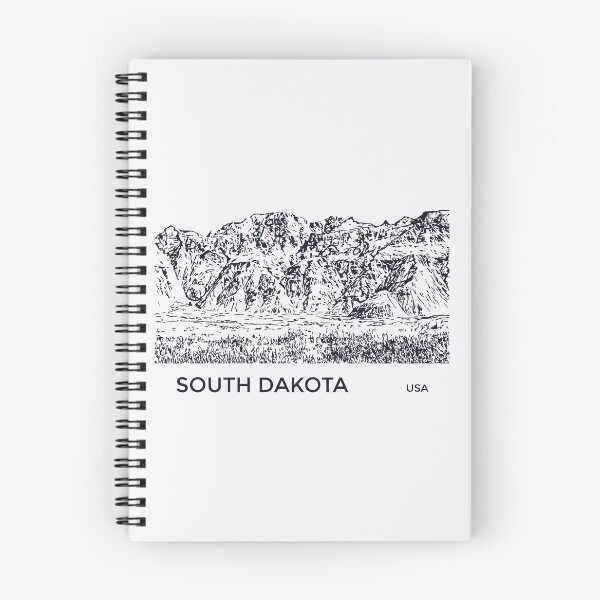 Item preview, South Dakota USA designed and sold by Lakeric Cityscapes.