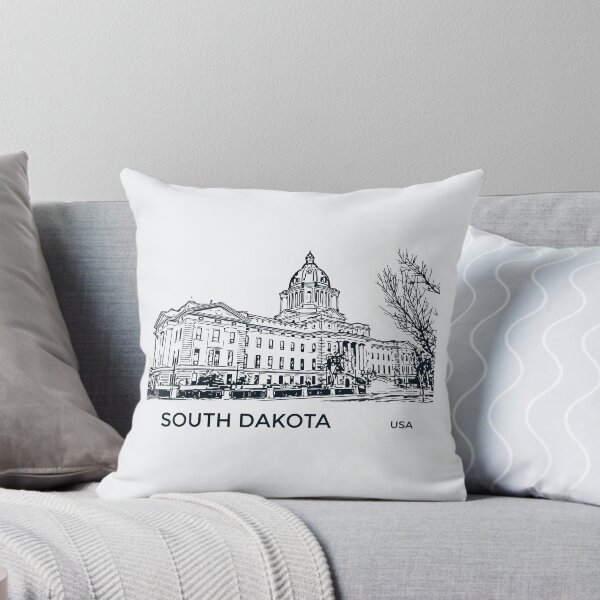 Item preview, South Dakota State USA designed and sold by Lakeric Cityscapes.