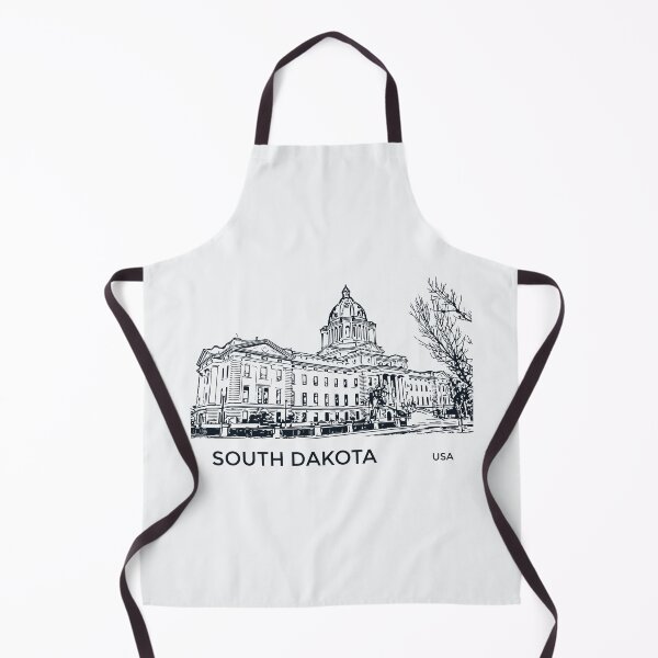 Item preview, South Dakota State USA designed and sold by Lakeric Cityscapes.