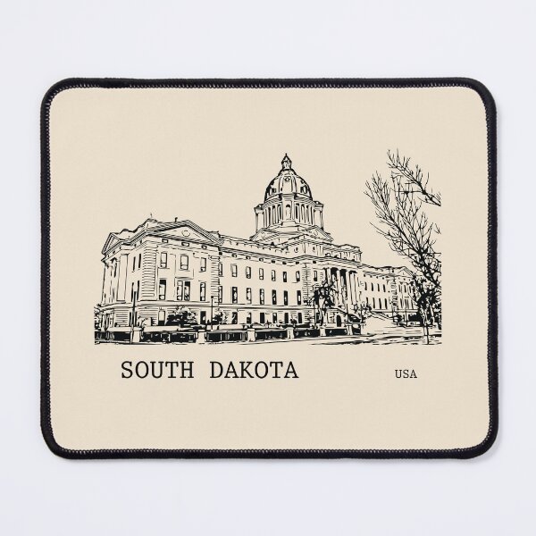 Item preview, South Dakota State USA designed and sold by Lakeric.