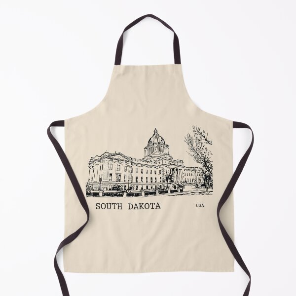 Item preview, South Dakota State USA designed and sold by Lakeric Cityscapes.