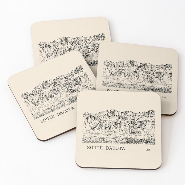 Item preview, South Dakota USA designed and sold by Lakeric Cityscapes.