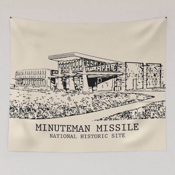 Item preview, Minuteman Missile National Historic Site designed and sold by Lakeric Cityscapes.