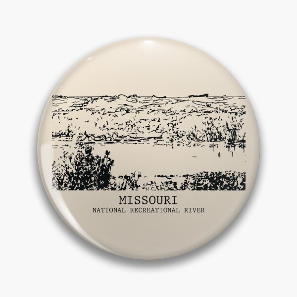 Item preview, Missouri National Recreational River designed and sold by Lakeric Cityscapes.