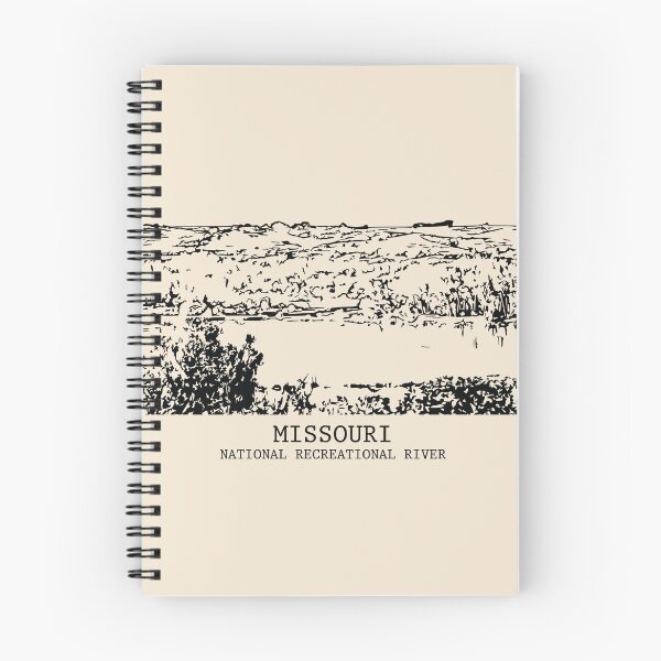 Item preview, Missouri National Recreational River designed and sold by Lakeric Cityscapes.