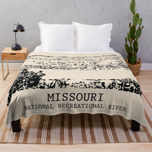 Item preview, Missouri National Recreational River designed and sold by Lakeric Cityscapes.