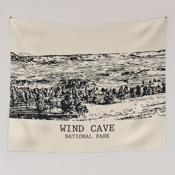 Item preview, Wind Cave National Park designed and sold by Lakeric Cityscapes.