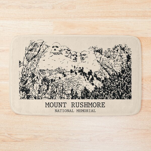 Artikelvorschau, Nationaldenkmal für Mount Rushmore entworfen und verkauft von Lakeric Cityscapes.