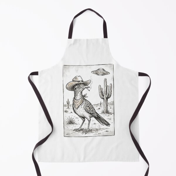 Item preview, Cowboy Roadrunner Alien UFO Western designed and sold by AdyKurniawan.