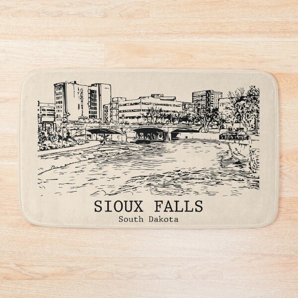 Item preview, Sioux Falls - South Dakota designed and sold by Lakeric Cityscapes.