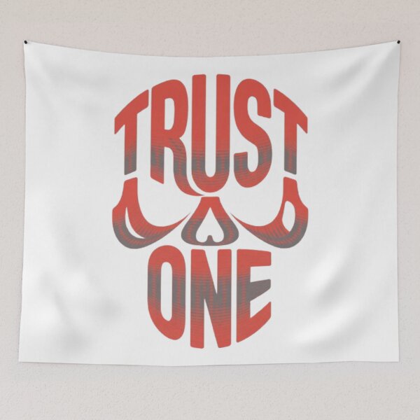 Item preview, Trust No One – Bold Streetwear Warning Statement Design designed and sold by NewUSShop.