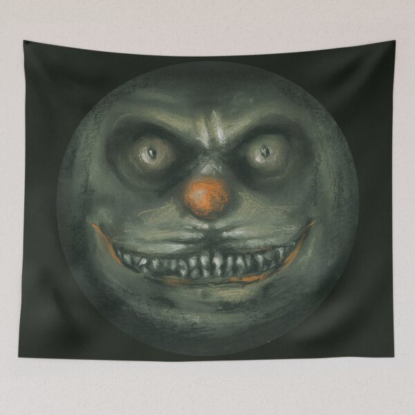 Item preview, Creepy Cute Cheshire Clown Dark Art designed and sold by Dariia Zhyrova.