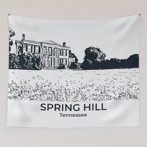 Item preview, Spring Hill - Tennessee designed and sold by Lakeric Cityscapes.