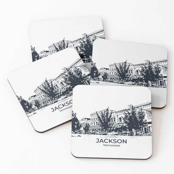 Item preview, Jackson - Tennessee designed and sold by Lakeric Cityscapes.