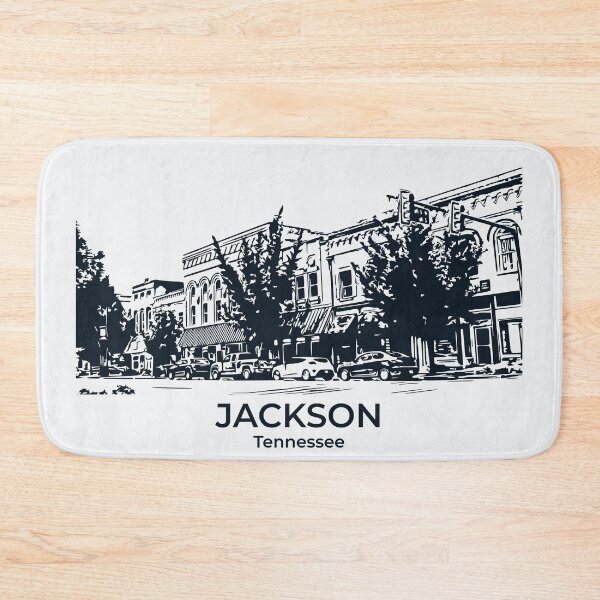 Item preview, Jackson - Tennessee designed and sold by Lakeric Cityscapes.