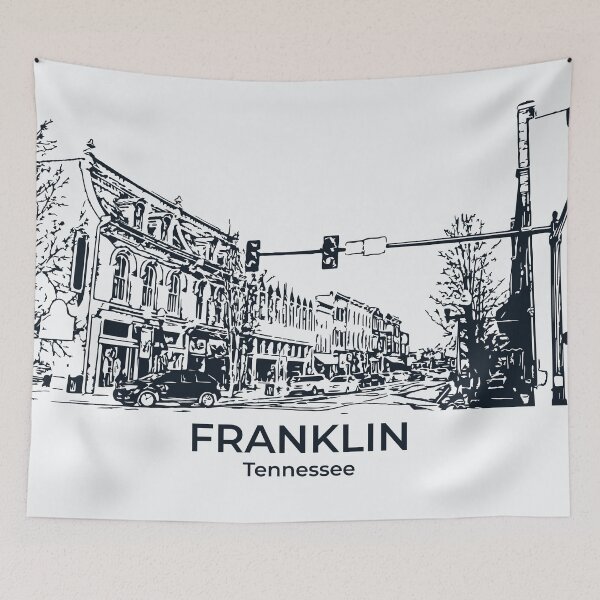 Item preview, Franklin - Tennessee designed and sold by Lakeric Cityscapes.
