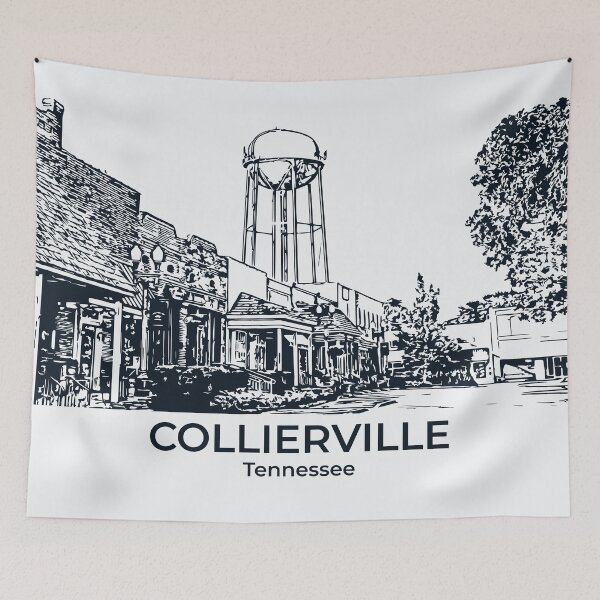Item preview, Collierville - Tennessee designed and sold by Lakeric Cityscapes.