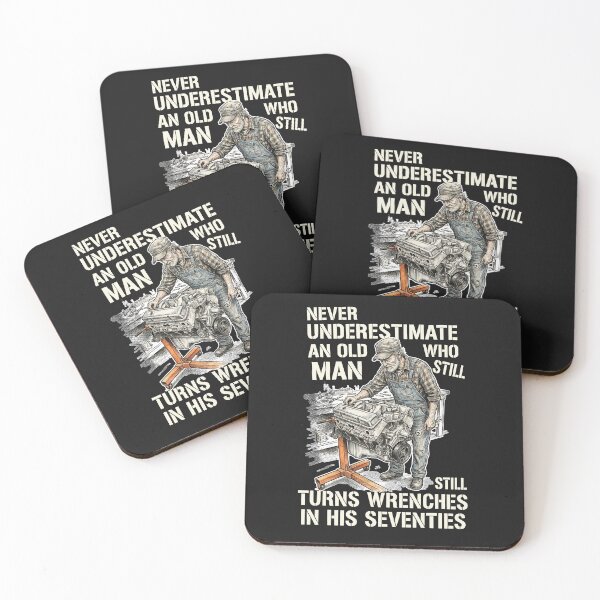 Item preview, Mechanic 70th Birthday Still Turns Wrenches designed and sold by AdyKurniawan.