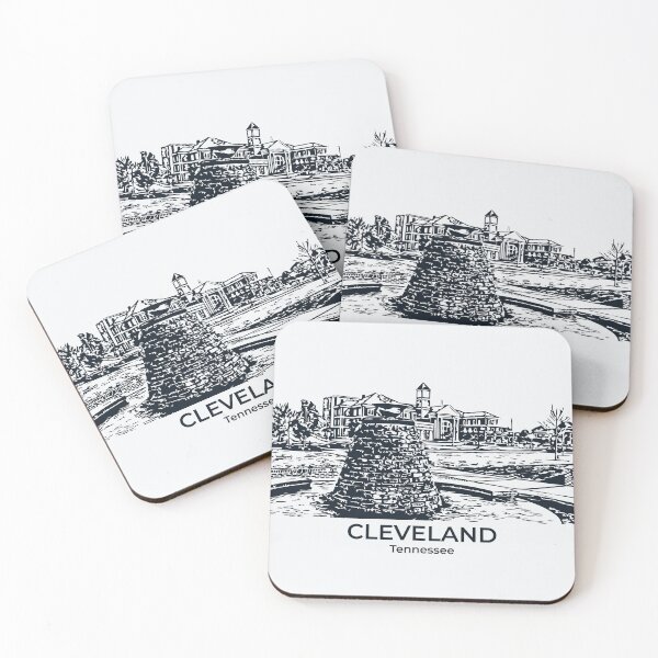 Item preview, Cleveland - Tennessee designed and sold by Lakeric Cityscapes.