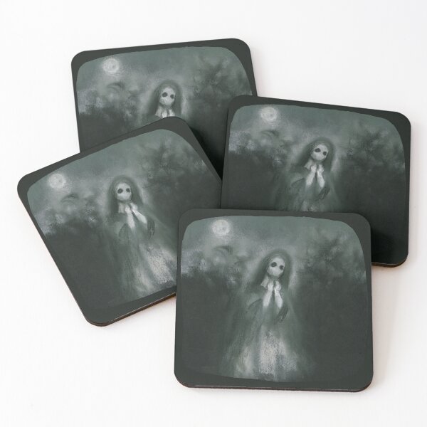 Item preview, Angel of Death Spooky Gothic Art designed and sold by Dariia Zhyrova.