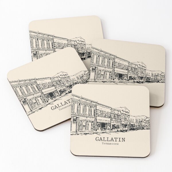 Item preview, Gallatin - Tennessee designed and sold by Lakeric Cityscapes.