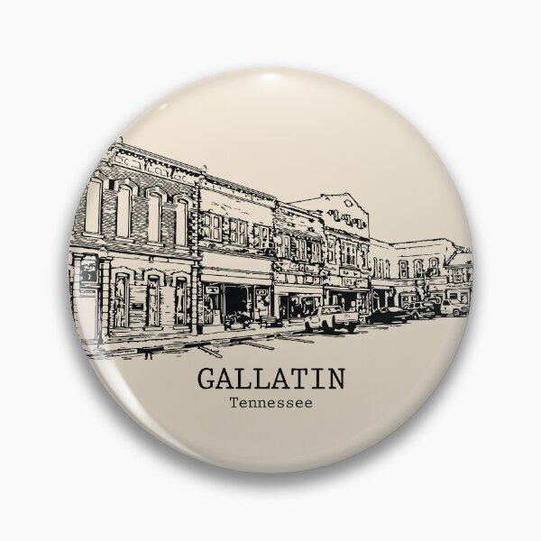 Item preview, Gallatin - Tennessee designed and sold by Lakeric Cityscapes.