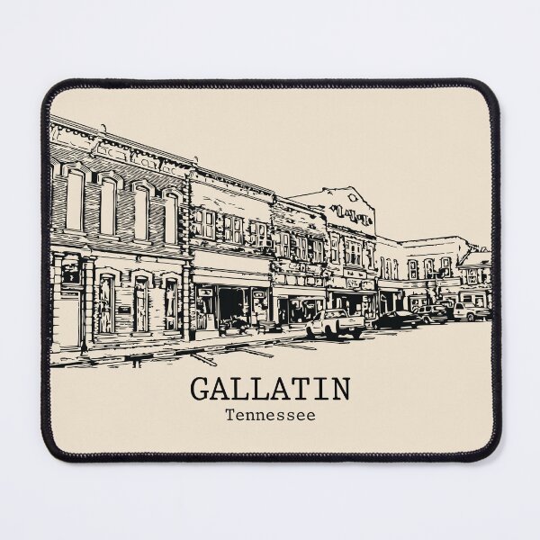 Item preview, Gallatin - Tennessee designed and sold by Lakeric Cityscapes.