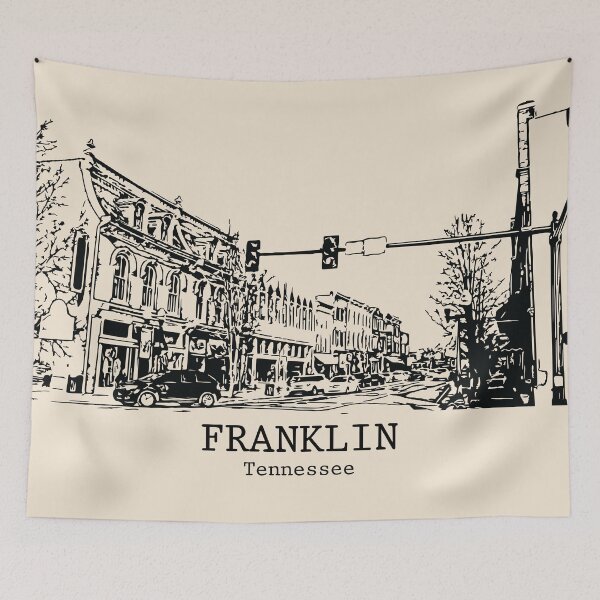 Item preview, Franklin - Tennessee designed and sold by Lakeric Cityscapes.