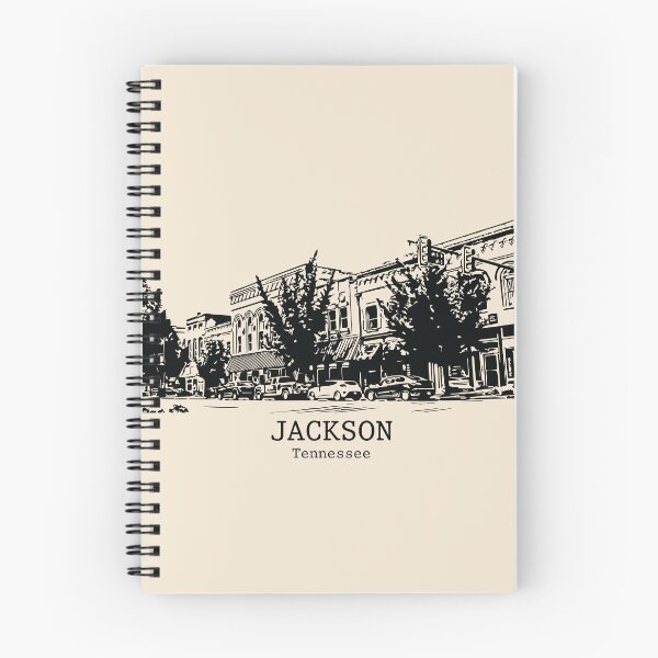 Item preview, Jackson - Tennessee designed and sold by Lakeric Cityscapes.